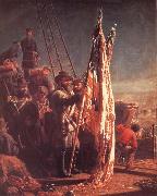 Thomas Waterman Wood The Return of the Flags 1865 oil on canvas